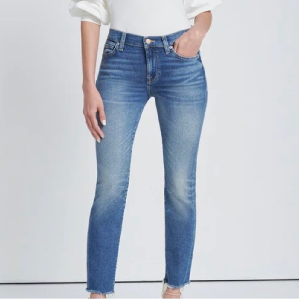 LIKE NEW!!! 7 FOR ALL MANKIND LUXE VINTAGE JEANS/SIZE 25